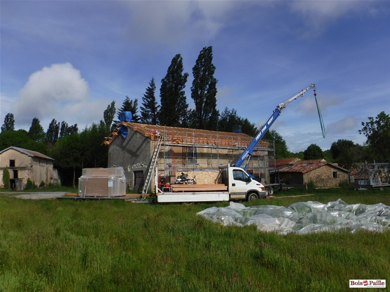 Isolation en Sarking à St Martin du Fouilloux (79)